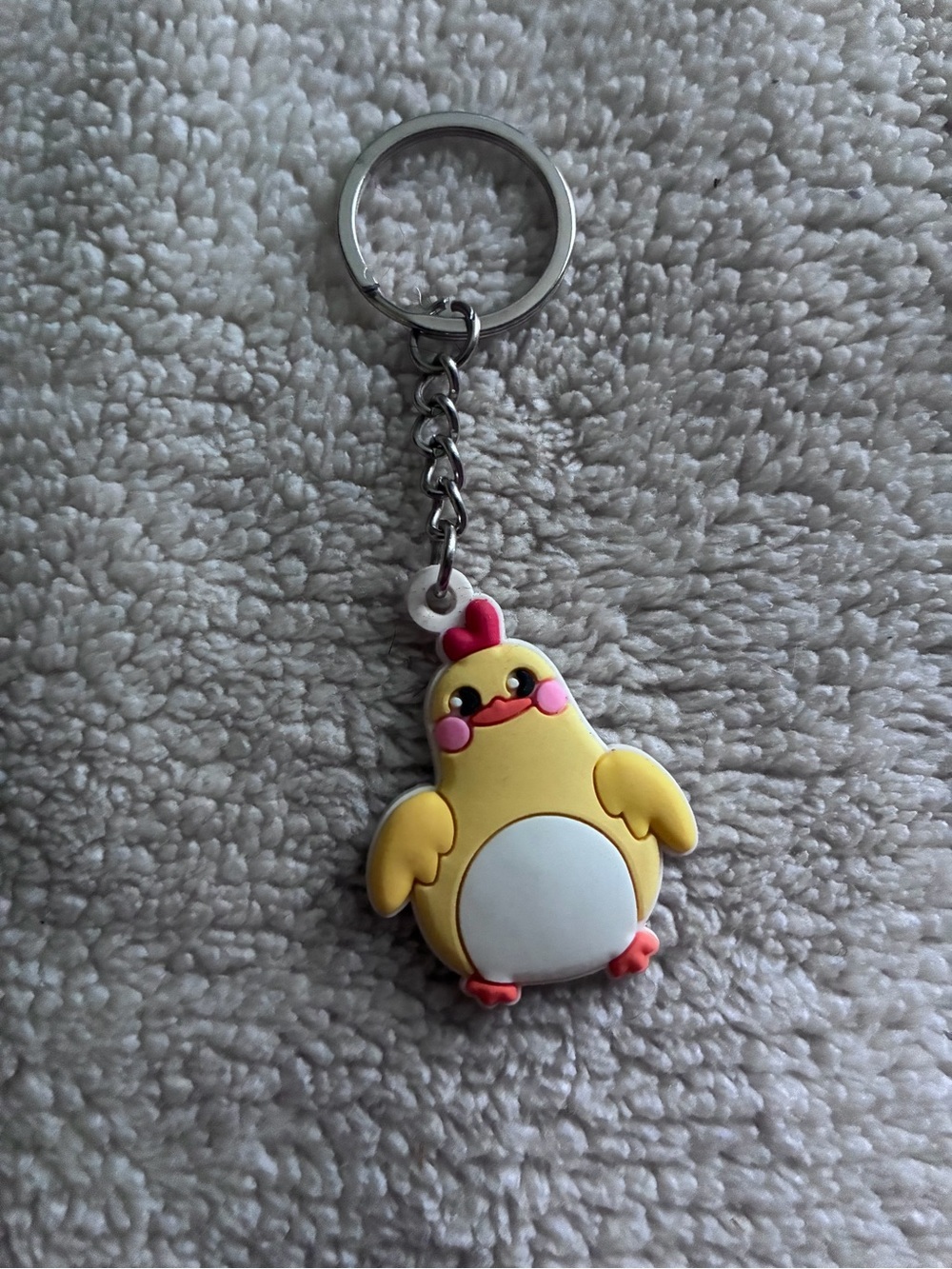Yellow Cartoon Animal Keychains,Mini Keychain,Keychain for Kids, Party Birthday